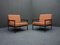 Minimalist Armchairs by Rolf Grunow for Walter Knoll, 1960s, Set of 2 1