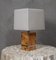 Maple Wood Table Lamp by Tommaso Barbi, 1980s 7