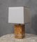 Maple Wood Table Lamp by Tommaso Barbi, 1980s 8