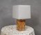 Maple Wood Table Lamp by Tommaso Barbi, 1980s, Image 1