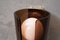 Wandlampe aus Murano Kunstglas in Braun & Rosa, 1980er 6