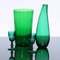 Vintage Glass Vases & Cups by Monica Bratt for Reijmyre, Sweden, Set of 4 1