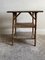 Antique British Tiger Bamboo Side Table, 19th Century 3