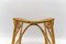 Mid-Century Modern Rattan Stool, Italy, 1950s, Image 5