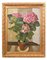 Georges Schirmann, Still Life with Flowers in Vase, 1974, Oil on Canvas, Framed 1