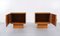 Art Deco Nachttische aus Satinwood, Holland, 1930er, 2er Set 3