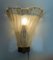 Italienische Murano Wandlampe von Sil Lux Milano 9