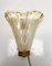 Italian Murano Wall Lamp from Sil Lux Milano 1