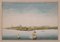 After J.Vingboons, View on Nieuw Amsterdam, 20th Century, Lithograph, Framed 7