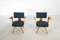 Plywood HF506 Easy Chairs by Cor Alons for Gouda Den Boer, the Netherlands, 1950s, Set of 2 1