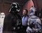 Tarjeta de vestíbulo original vintage de Star Wars El Imperio contraataca con Darth Vader, Boba Fett y Lando Calrissian, 1980, Imagen 1