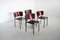 Lilac Hunter Chairs by Philippe Starck for XO Design, Italy, 1980s, Set of 4 1
