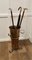 Arts and Crafts Copper and Brass Umbrella Stand 3