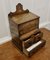 Arts and Crafts Wall Hanging Salt Box with Spice Drawers 4