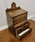 Arts and Crafts Wall Hanging Salt Box with Spice Drawers, Image 4