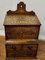 Arts and Crafts Wall Hanging Salt Box with Spice Drawers, Image 1
