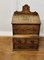 Arts and Crafts Wall Hanging Salt Box with Spice Drawers 7