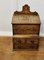Arts and Crafts Wall Hanging Salt Box with Spice Drawers, Image 7