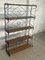 Vintage Bookcase in Metal Network, 1960s 20