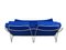 Blaues Vintage Volare 2-Sitzer Sofa von Jan Armgard für Leolux 7