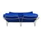 Vintage Blue Volare 2-Seater Sofa by Jan Armgard for Leolux 7