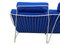 Vintage Blue Volare 2-Seater Sofa by Jan Armgard for Leolux 9