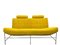 Vintage Yellow Volare 2-Seater Sofa by Jan Armgard for Leolux, Image 2