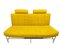 Gelbes Vintage Volare 2-Sitzer Sofa von Jan Armgard für Leolux 6