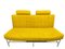 Vintage Yellow Volare 2-Seater Sofa by Jan Armgard for Leolux 6