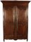 Antique Baroque Cabinet in Oak, 1820, Image 1