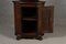 Antique Baroque Corner Cabinet in Walnut, 1800 18