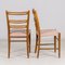 Dining Chairs in Rosewood with Padded Seats, Sweden, 1950s, Set of 4 2