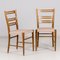 Dining Chairs in Rosewood with Padded Seats, Sweden, 1950s, Set of 4 1