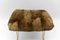 Mid-Century Modern Sheep Brass Stool, 1960s 5