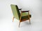 Vintage Green Lounge Chair in Beech, 1960s 3