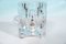 Lampe de Bureau Ice Cube en Verre de Peill & Putzler 6