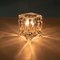 Glass Ice Cube Table Lamp from Peill & Putzler 10