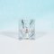 Glass Ice Cube Table Lamp from Peill & Putzler 7