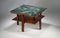 Mid-Century Modern Verde Alpi Marble & Mahogany Side Table, 1990s, Image 3