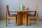 Vintage Brutalist Table and Chairs by Luigi Gorgoni for Maison Regain, 1980s, Set of 5 18