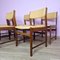 Danish Modern Teak Dining Chairs, 1960s, Set of 5, Image 3