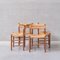 Mid-Century Dordogne Dining Chairs by Charlotte Perriand, Set of 4 4