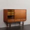 Buffet Haut Mid-Century en Teck avec Meuble de Bar par Kurt Østervig, 1960s 6