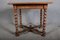 Small Antique Baroque Side Table in Walnut, 1800, Image 13