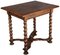 Small Antique Baroque Side Table in Walnut, 1800, Image 2