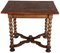 Small Antique Baroque Side Table in Walnut, 1800 1