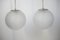 Mid-Century Glass Pendants, Former Czechoslovakia, 1960s, Set of 4 4