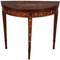 Antique Italian Consol Side Table with Hunting Motifs, 1820 1