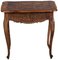 Small Antique Rococo Side Table in Walnut, 1800, Image 1