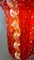 Rote Italienische Vintage Murano Glasvase von Barovier & Toso, 1955 11